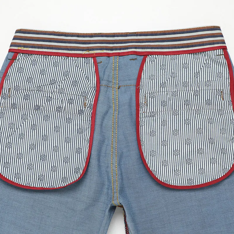 Spring Summer JEEP Brand Cotton Jeans Elastic Men's Casual Full Length Retro Jeans Cotton Pants Fashion Lightweight Trousers 44 (13)