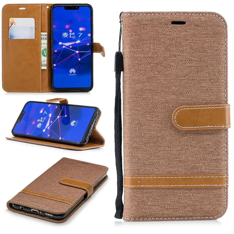 Case For Huawei P30Pro P20Lite Leather Flip Wallet Case For Huawei Mate20 20Pro 10Lite P Smart 2019 P10 Case Painted Phone Cases (17)
