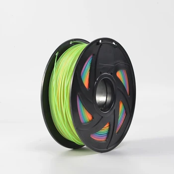 

2020 Rainbow PLA Filament 1.75MM 1KG Colorful PLA Filament New Arrival Rainbow 3D Printer Material