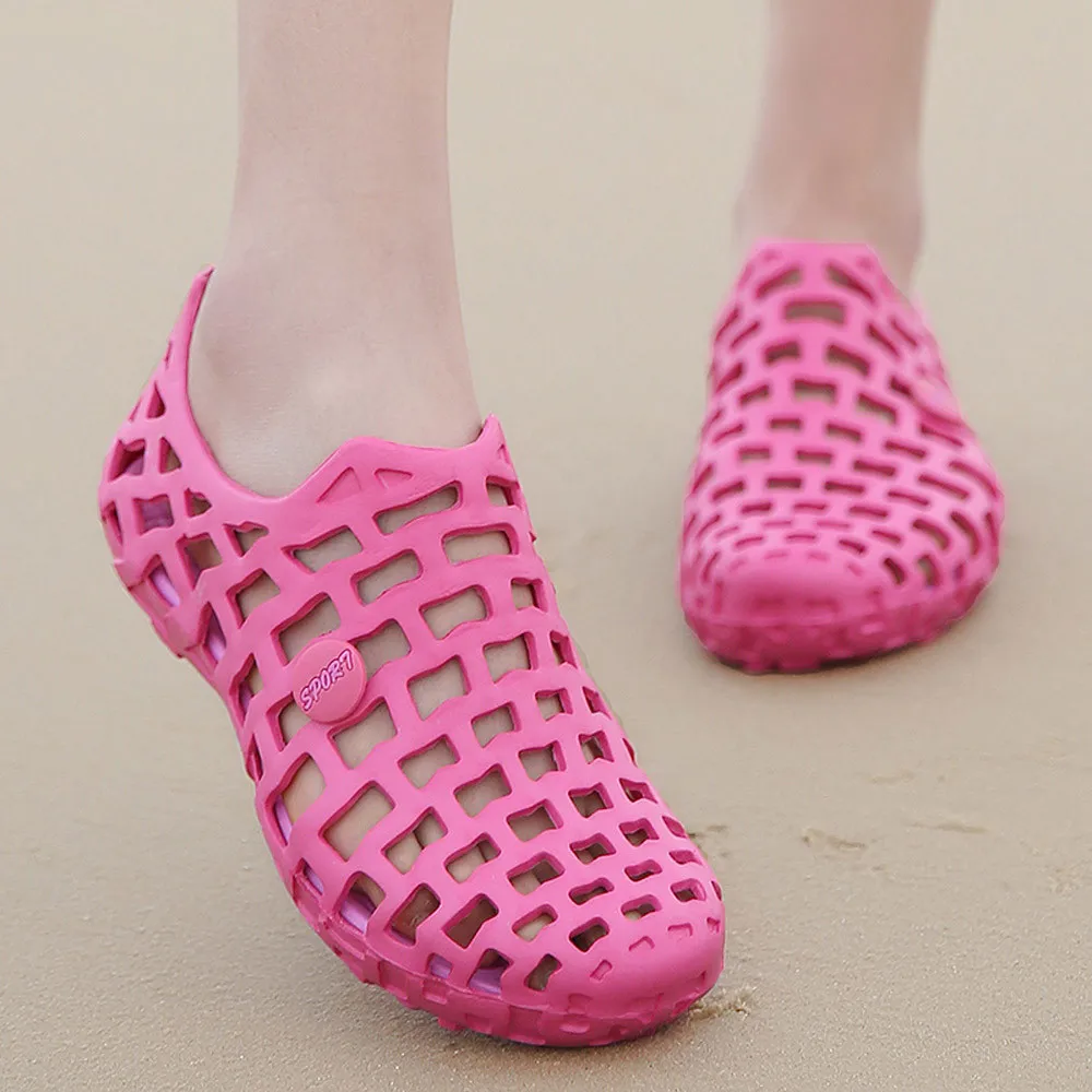 

Women's Sandals 2019 Summer Genuine Leather Women Unisex Classic Casual Shoes Couple Beach Sandal Flip Flops Shoes Unisex #C