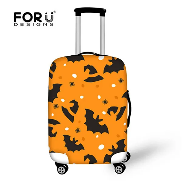 CC1850 FORUDESIGNS Дорожный чемодан защитный чемодан чехол Хэллоуин эластичный дождевик применяется к 18-30 дюймов Чехол дорожные аксессуары - Цвет: CC1850