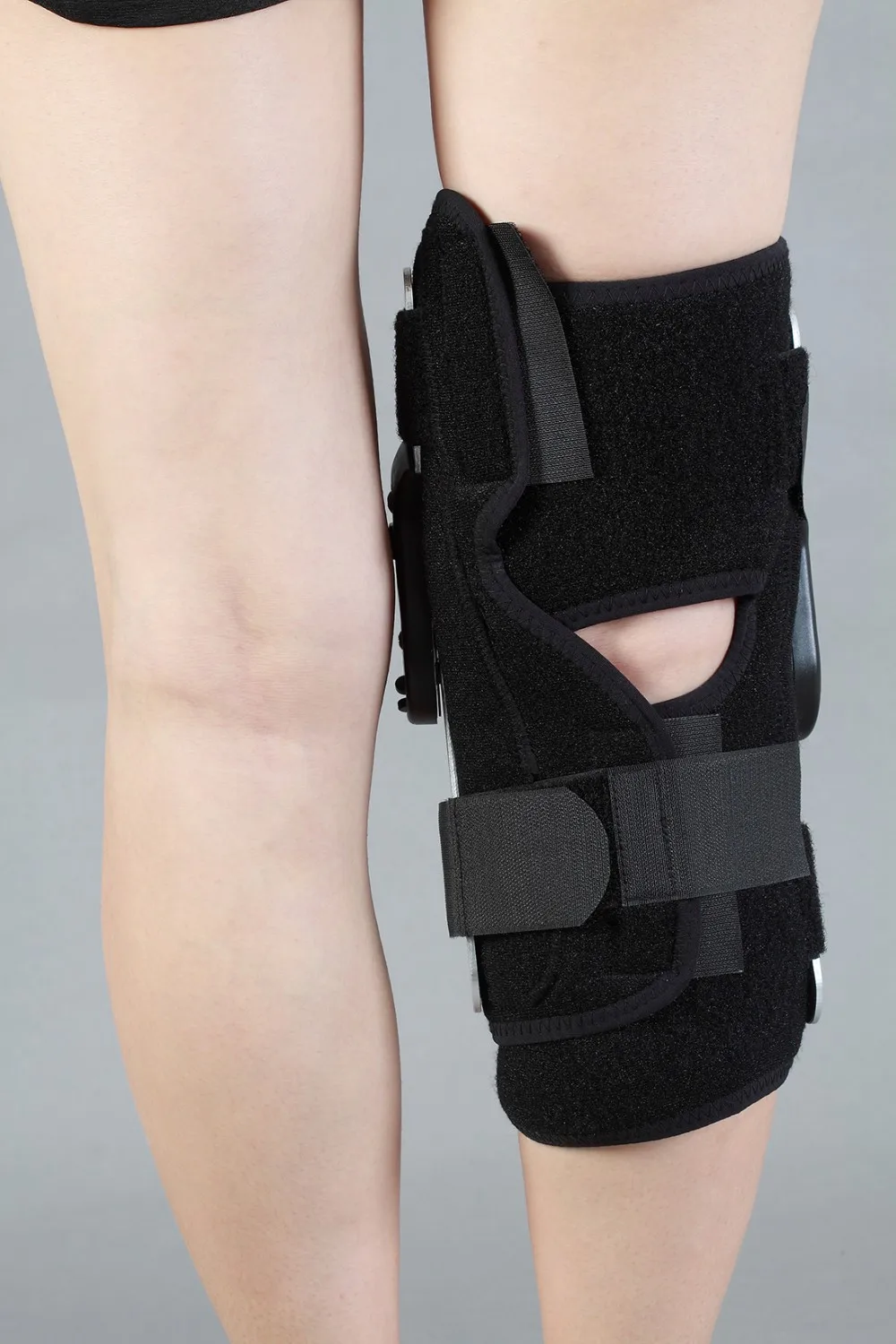 HKJD ПЗУ коленный подтяжки Поддержка колодки Ортез пояс навесной регулируемый короткий коленный сустав боковая стабильность боли релиз
