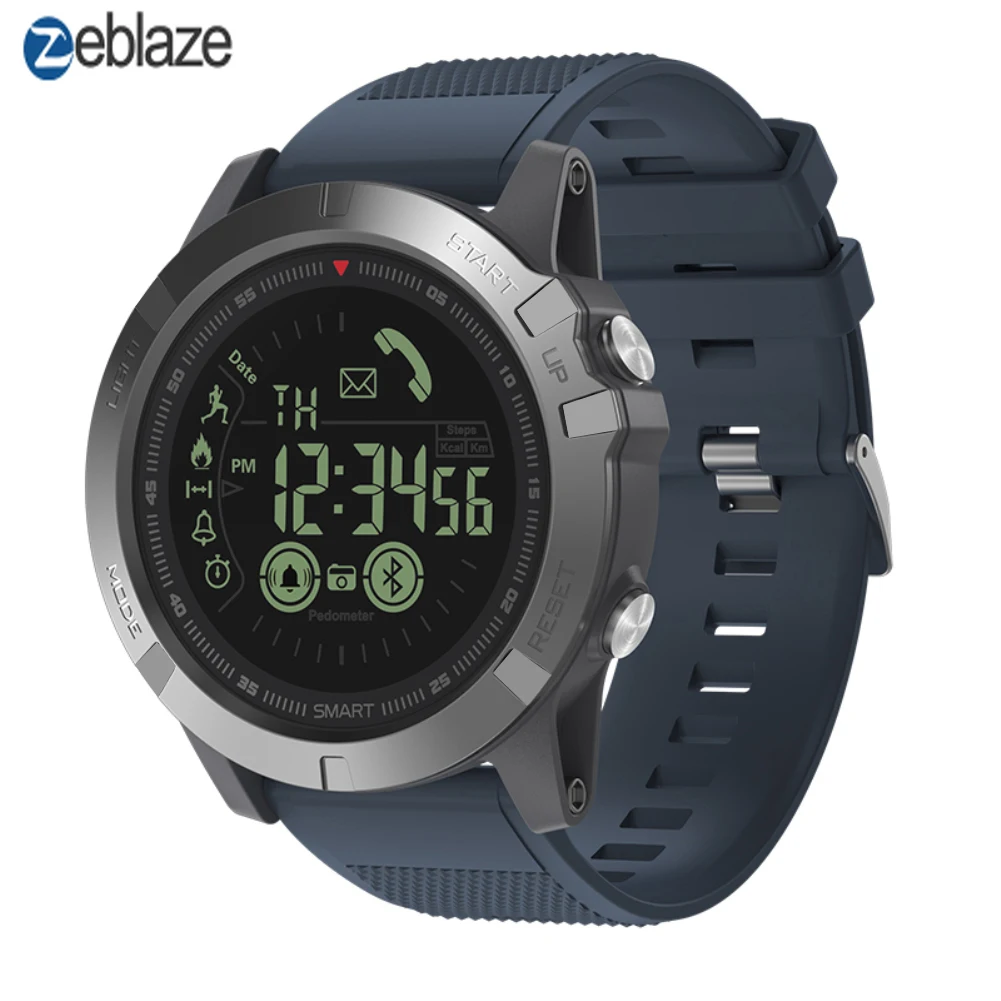 Zeblaze VIBE 3 Смарт-часы IP67 Водонепроницаемый носимое устройство монитор сердечного ритма ips цветной дисплей спортивные Смарт-часы Pk T1 такт