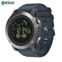 Zeblaze VIBE 3 Smartwatch IP67 Водонепроницаемый Носимых устройств сердечного ритма монитор IPS Цвет Дисплей спортивные Смарт часы с встроенным