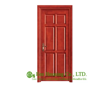 comprar 40mm De Espessura Folheado De Madeira Da Porta Para O Apartamento, Swing Tipo De Porta, Dentro & Fora A Abertura Da Porta De Entrada, MDF Porta De Madeira