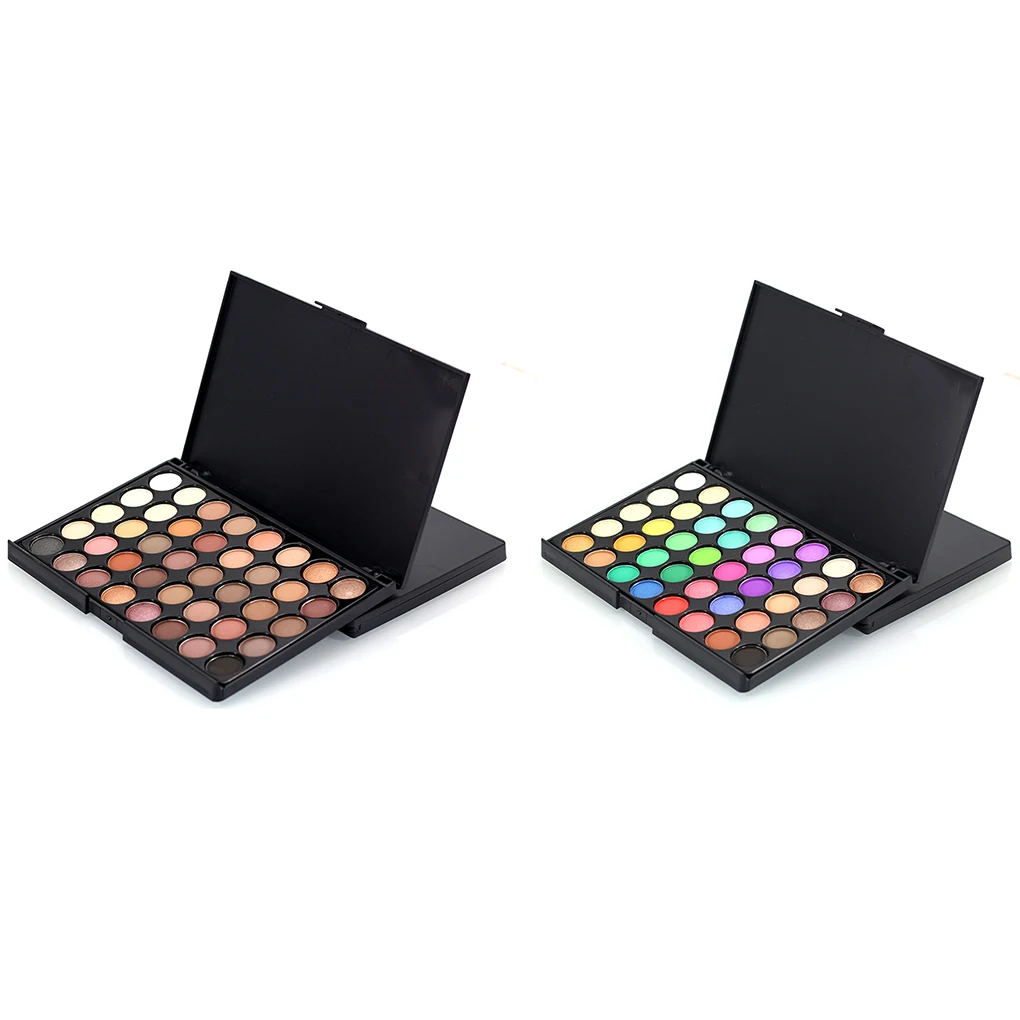 

Hot Sale 40 Color Matte and Shimmer Eye Shadow Palette for Long Lasting Cosmetic Makeup