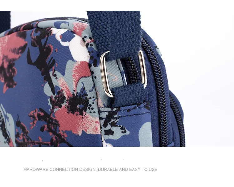 Диагональная упаковка пакет модный тренд женский стиль новый узор нейлон мумия сумка