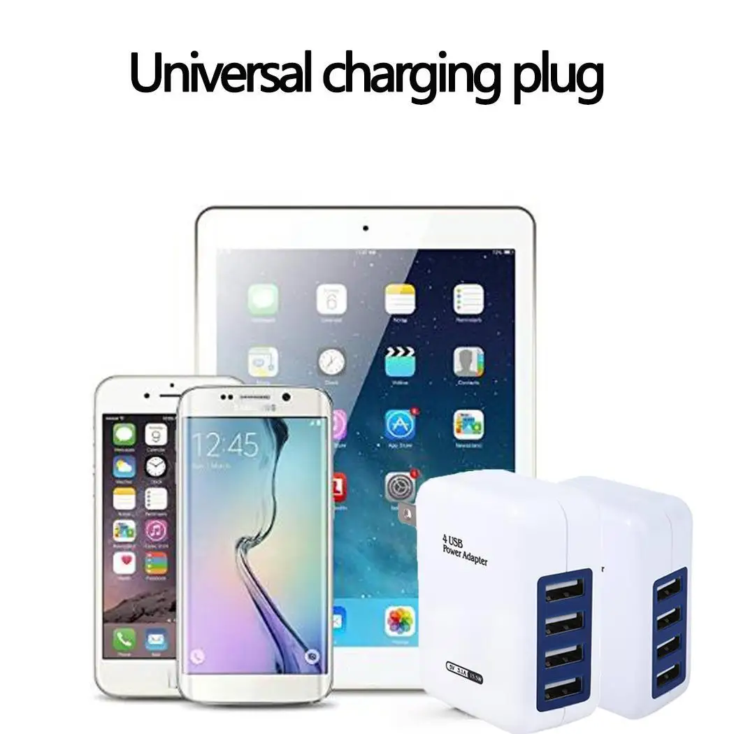 5 V 3.1A четырехпортовый usb-разъем для зарядки многофункциональный универсальный