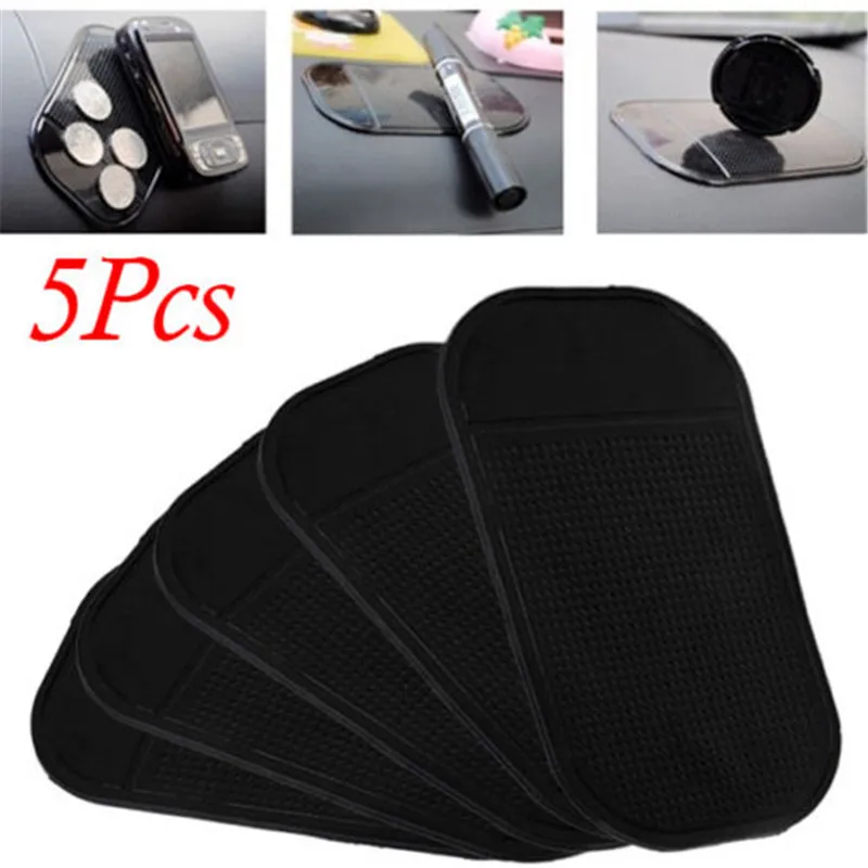 Durable 5Pcs Car Anti slip Sticky Magic Mat Spider Sticky Pad Slip resistant Mobile Phone Pad