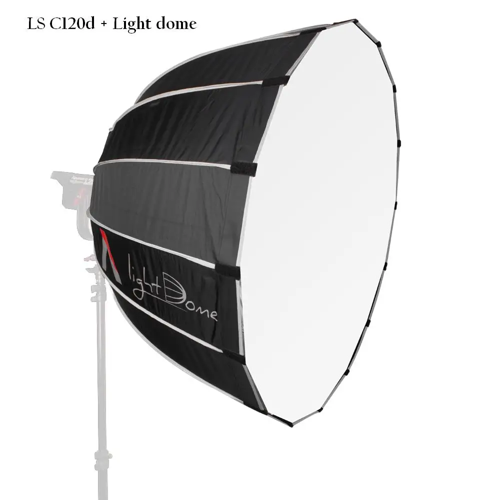 

Aputure LS C120D+Light dome Kit daylight COB led video light professional photo studio film shooting light with V-mount plate