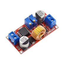 Bateria de lítio original 5a dc para dc cc, placa de carregamento conversor de energia led carregador de lítio de passo para baixo módulo xl4015