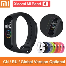 Global version original xiaomi mi band 4 color screen 2019 latest music smart bracelet heart rate fitness 135mAh bluetooth 5.0
