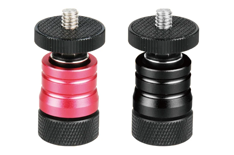 Mini Ball Head Ballhead Tripod with Detachable Plate 14 Thread to 14 Mount for Friction Magic Arm Monitor LED Light (2)