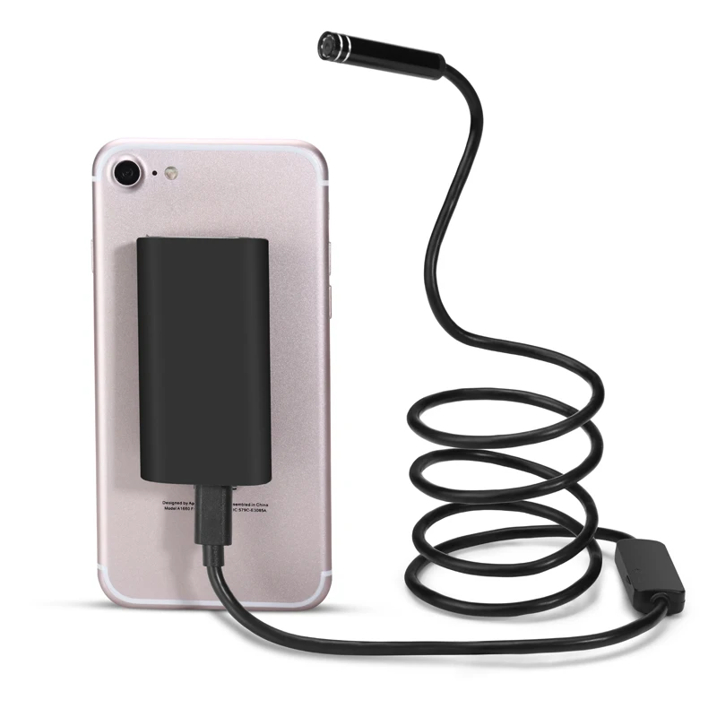 Antscope Iphone эндоскопа HD Wifi Камера 8 мм 720 P бороскоп Водонепроницаемый Endoscopio жесткие