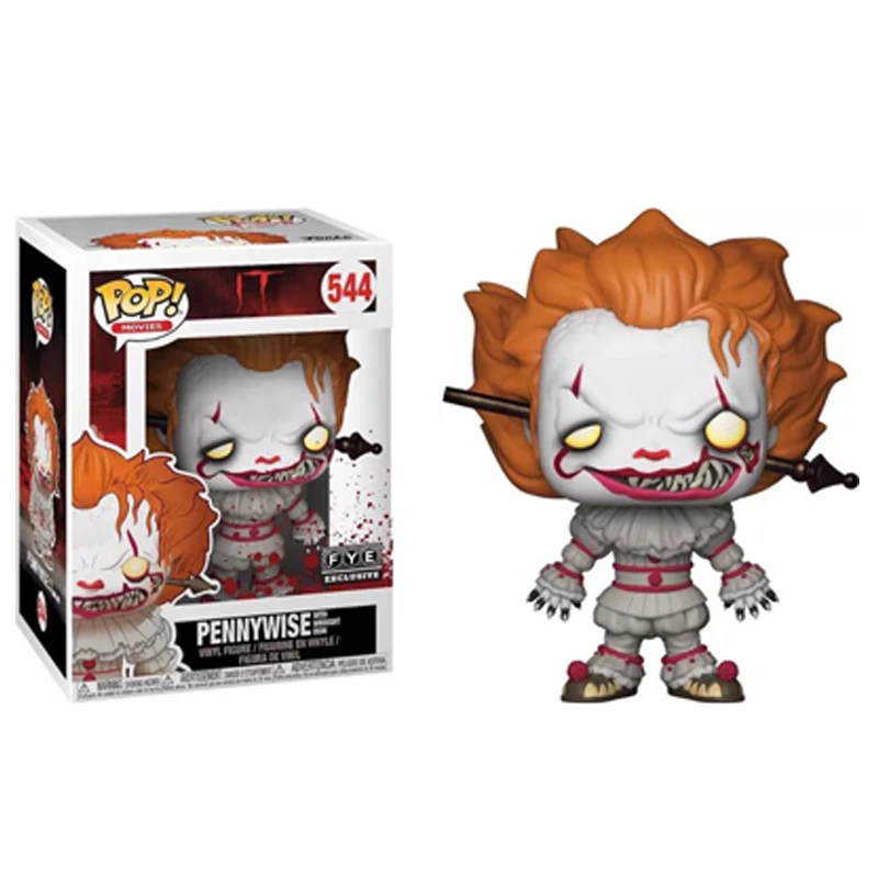 FUNKO POP Movie Stephen King's It Child's Play Pennywise ПВХ экшн фигурка Коллекционная модель игрушки