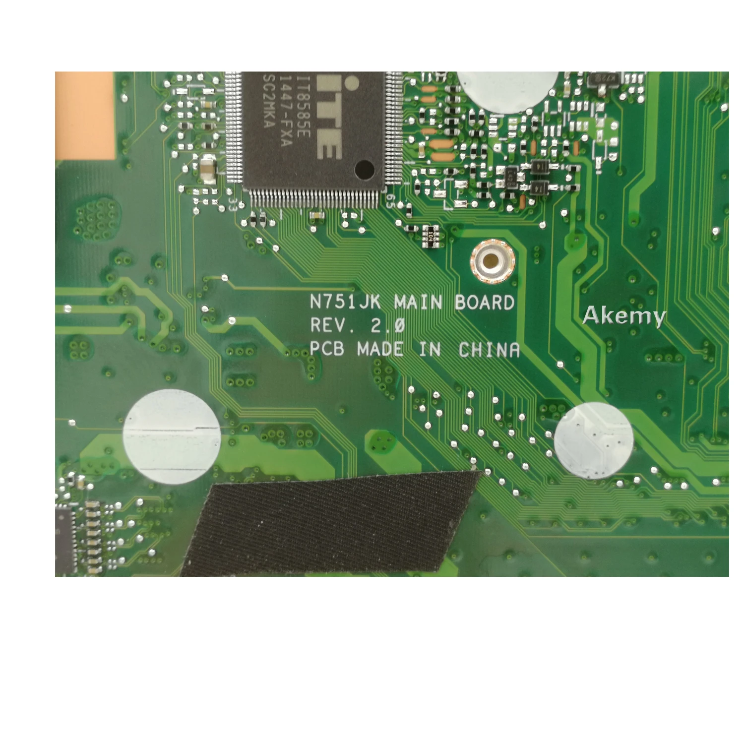 N751JX материнская плата для ноутбука ASUS N751JX N751JK N751J N751J тест оригинальная материнская плата LVDS/EDP I7-4720HQ GTX950M-4G