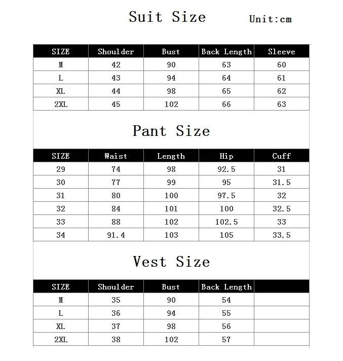 3 шт. высокое качество деловой мужской костюм абсолютно новый Slim Fit однотонная