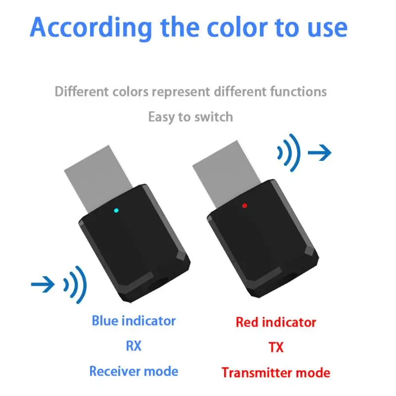 USB Bluetooth приемник передатчик беспроводной 3,5 мм аудио музыка стерео адаптер ключ для ТВ ПК Bluetooth динамик головной фон