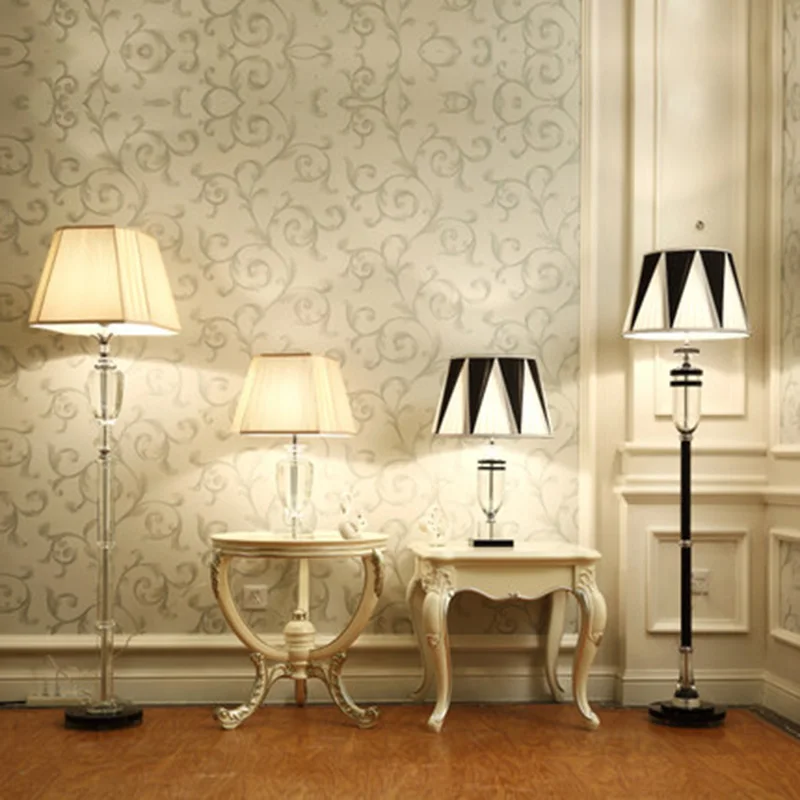 Европейский стиль Хрустальные торшеры абажур для гостиной хрустальные Торшеры для спальни столовая декоративные светильники