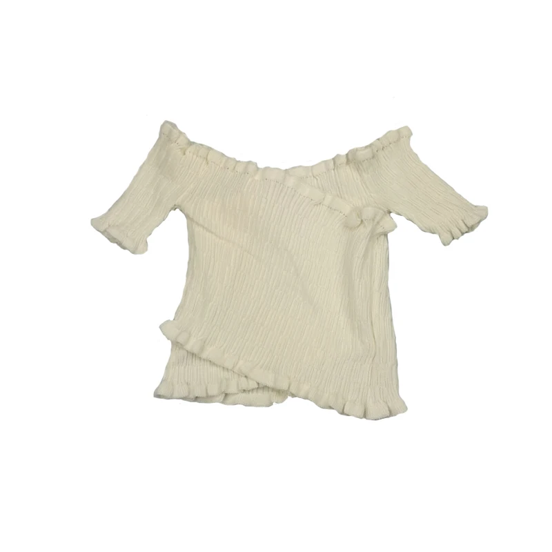 Топ Бюстье Camis с открытыми плечами Летняя женская одежда Haut ete Femme сексуальный топ