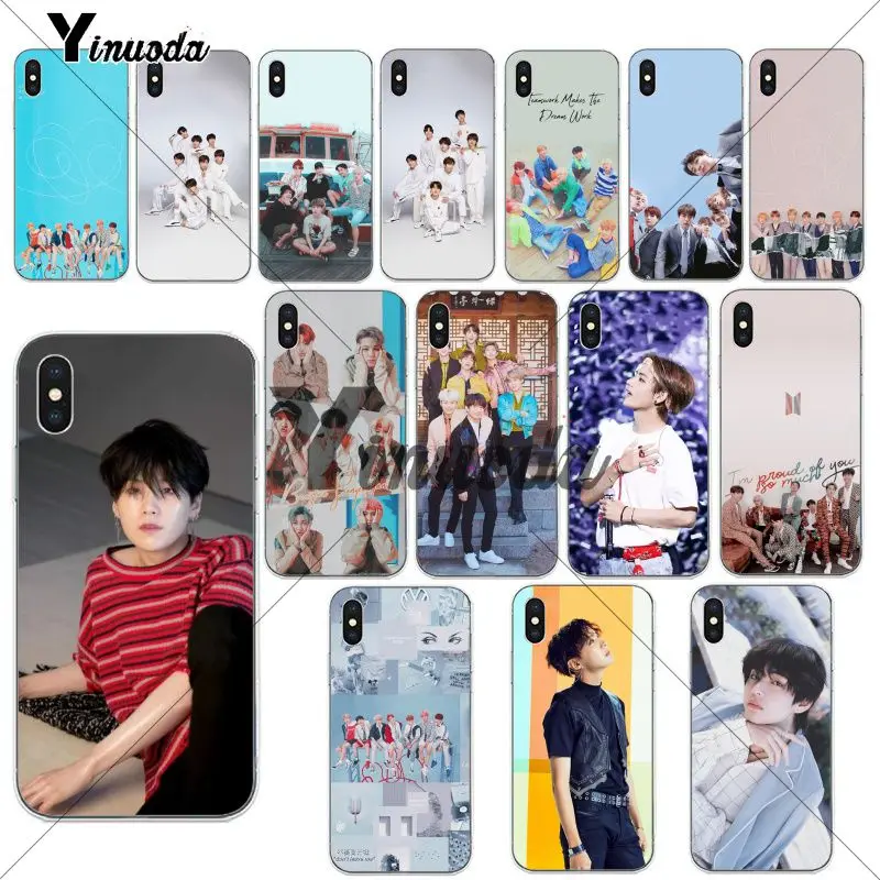 Yinuoda Youth idol обои пылезащитный ударопрочный чехол для iPhone 8 7 6 6S Plus 5 5S SE XR X XS MAX Coque Shell