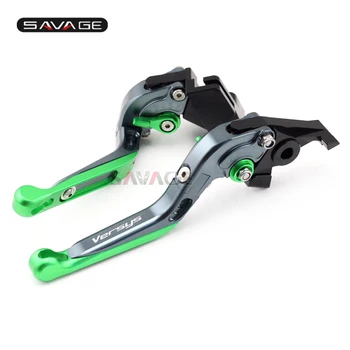 

Brake Clutch Lever For KAWASAKI KLE 650 Versys 2009-2014 10 11 12 13 Motorcycle Adjustable Folding Extendable Logo