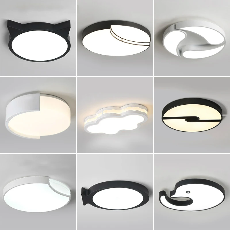 

Modern LED Acrylic ceiling lights home luminaires living room ceiling lamps children fixtures bedroom Ceiling lighting