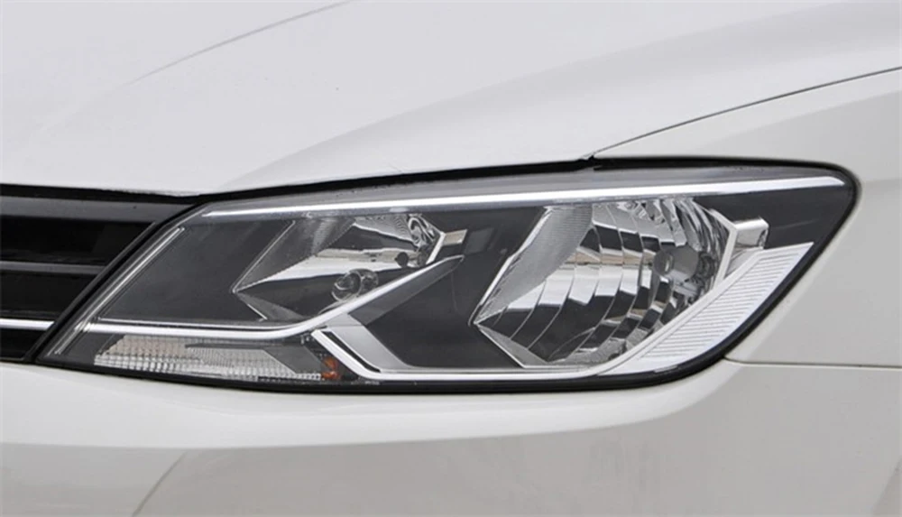 Для Volkswagen lamando прозрачные фары автомобиля фары прозрачные линзы автомобильный брелок крышка