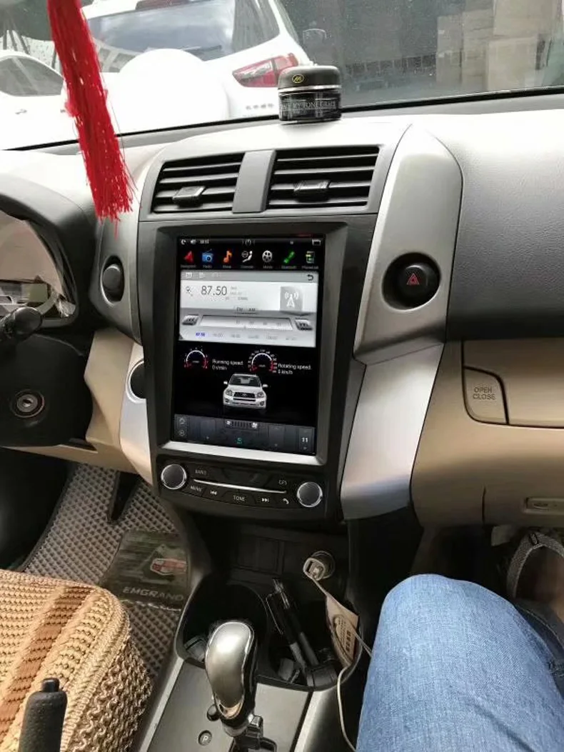 10," вертикальный экран Tesla стиль android 7,12 Автомобильный мультимедийный плеер для toyota RAV4 RAV 4 2006-2012 автомобильный Радио Аудио стерео wifi