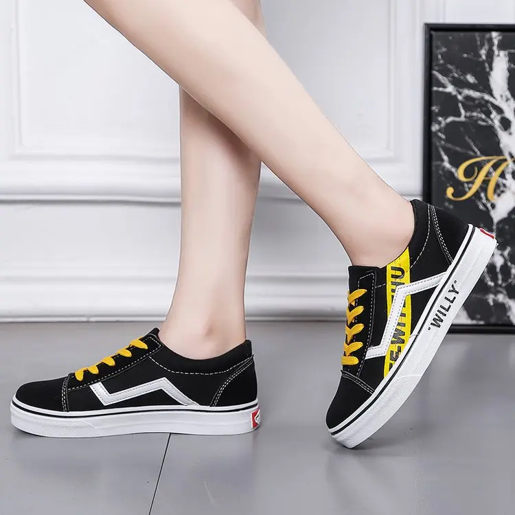 Женская обувь Ins Super Fire белого цвета; женская обувь; сезон весна-осень; новая Корейская версия; повседневная обувь на плоской подошве в стиле Харадзюку; Студенческая обувь для скейтборда