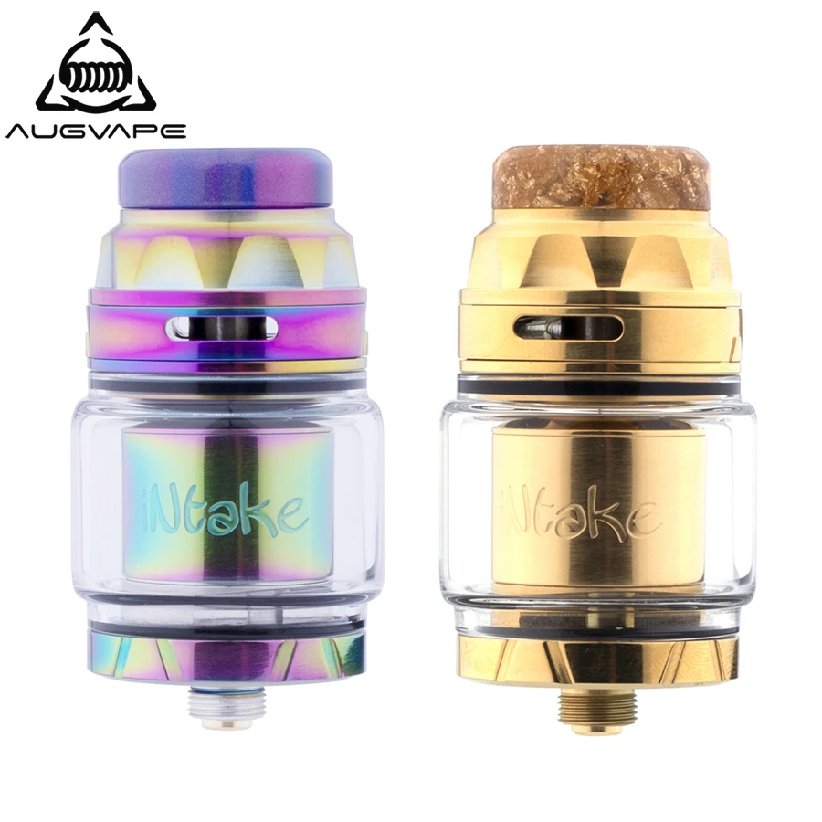 Впускной атомайзер Augvape RTA герметичный нижний поток воздуха прямая катушка 24 мм 4 2