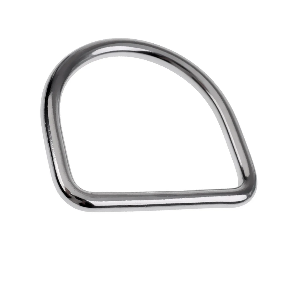 Scuba Diving Dive 316 Stainless Steel D Ring for 2''/5cm Weight Belt Webbing Harness Side Mount Gear Accessories