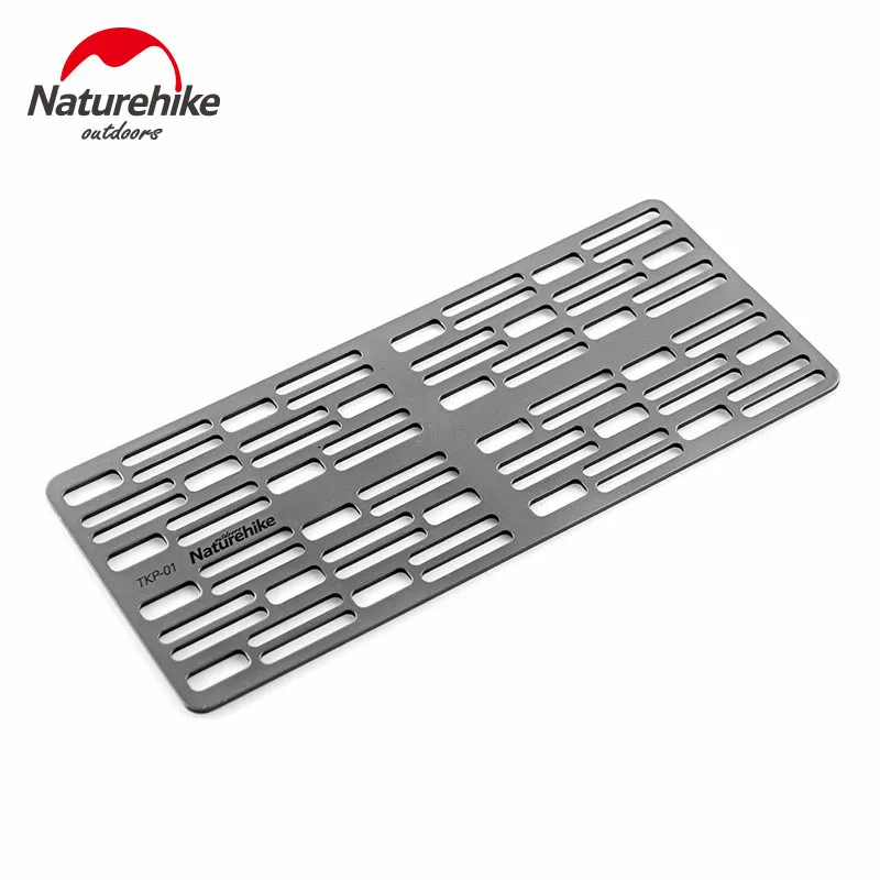 

Naturehike Camping Titanium Alloy Baking Tray Outdoor Ultralight BBQ Tool Portable Picnic Grill Home Barbecue Hiking