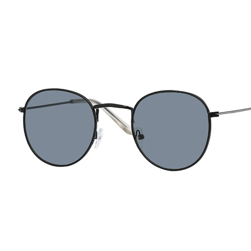 Маленькие круглые солнцезащитные очки в стиле ретро для женщин, фирменный дизайн, Винтажные Солнцезащитные очки для женщин, роскошные зеркальные солнцезащитные очки Oculos De Sol