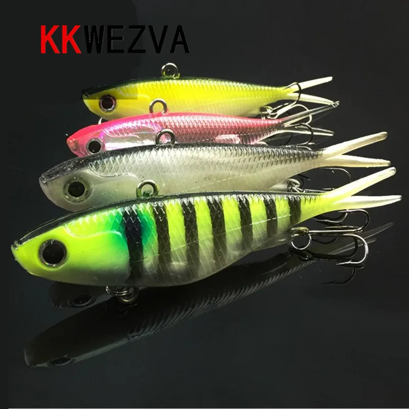 

KKWEZVA 1Pc 9.5cm 20g 3D Eyes Lead Fishing Lures WithSoft Fishing Lure Single Hook Baits artificial bait jig wobblers rubber