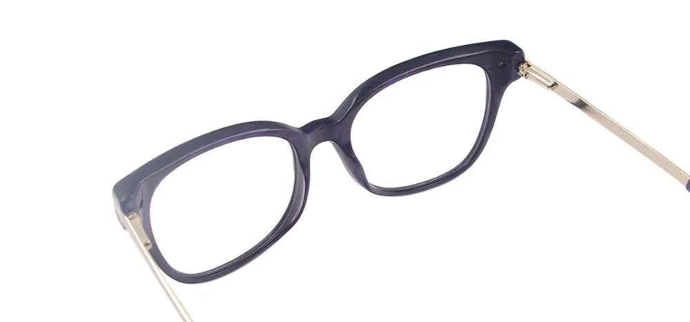 Женские ацетатные квадратные оправы для очков с полным ободом, модные очки с пружинным шарниром для мультифокальных линз для близорукости
