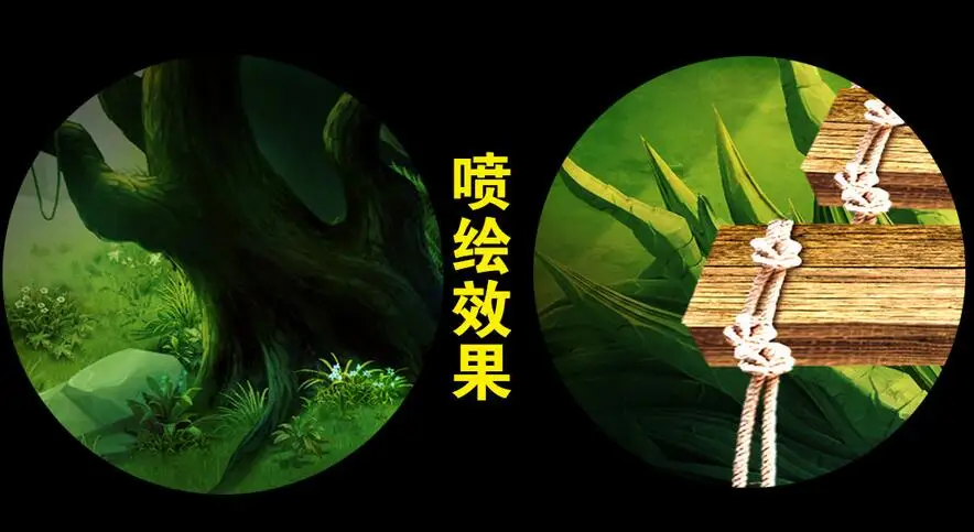 3 d pvc flooring custom photo mural waterproof floor Magic dream forest path room decoration painting wallpaper for walls 3d