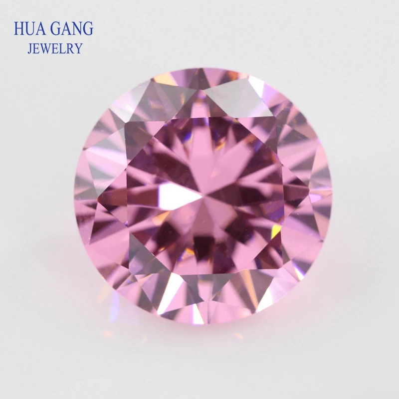 Роза 11 ~ 20 мм кубический цирконий круглой формы 5 А блестящая огранка свободный CZ