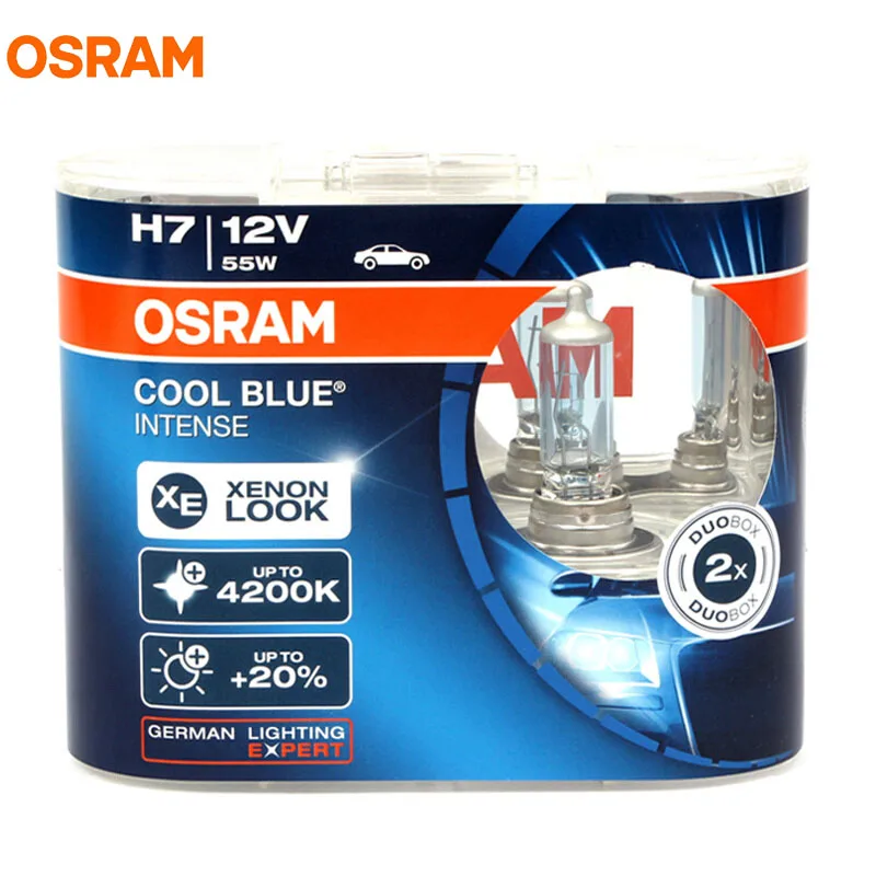 OSRAM H7 12V 55W 64210CBI 4200K Cool Blue Intense Xenon White Light