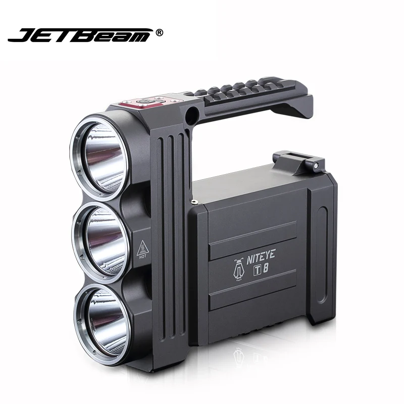 Светодиодный фонасветильник JETBeam T8 CREE 3 XPL светодиодный макс. луч 3500 люмен