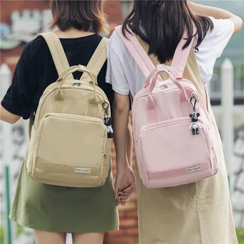 

Schoolbags, women's day, little fresh Harbin canvas, shoulder bag, college students, Korean version, campus casual leisure bag