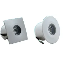 Круглый/квадратный AC85-265V 1 Вт Мини светодиодный потолочный светильник прожектор светильник используется в столовая фойе Kitch спальня кабинет