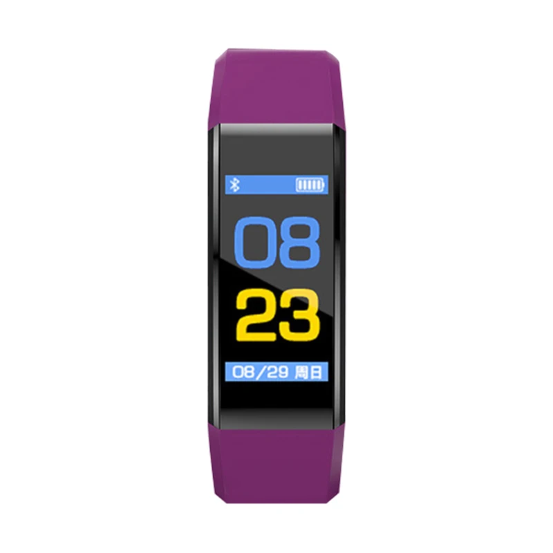 Фитнес кровяное давление/Кислород IP67 Водонепроницаемый Smartwatch шагомер для Android и IOS экран умный Браслет монитор сердечного ритма