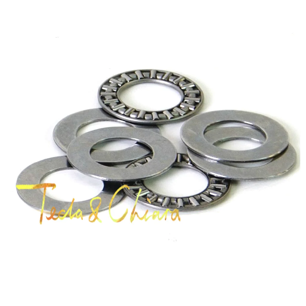 

1Pc / 1Piece AXK0414TN 0414 4 x 14 x 4 mm & 2AS Thrust Needle Roller Bearing Washers High Quality * AXK