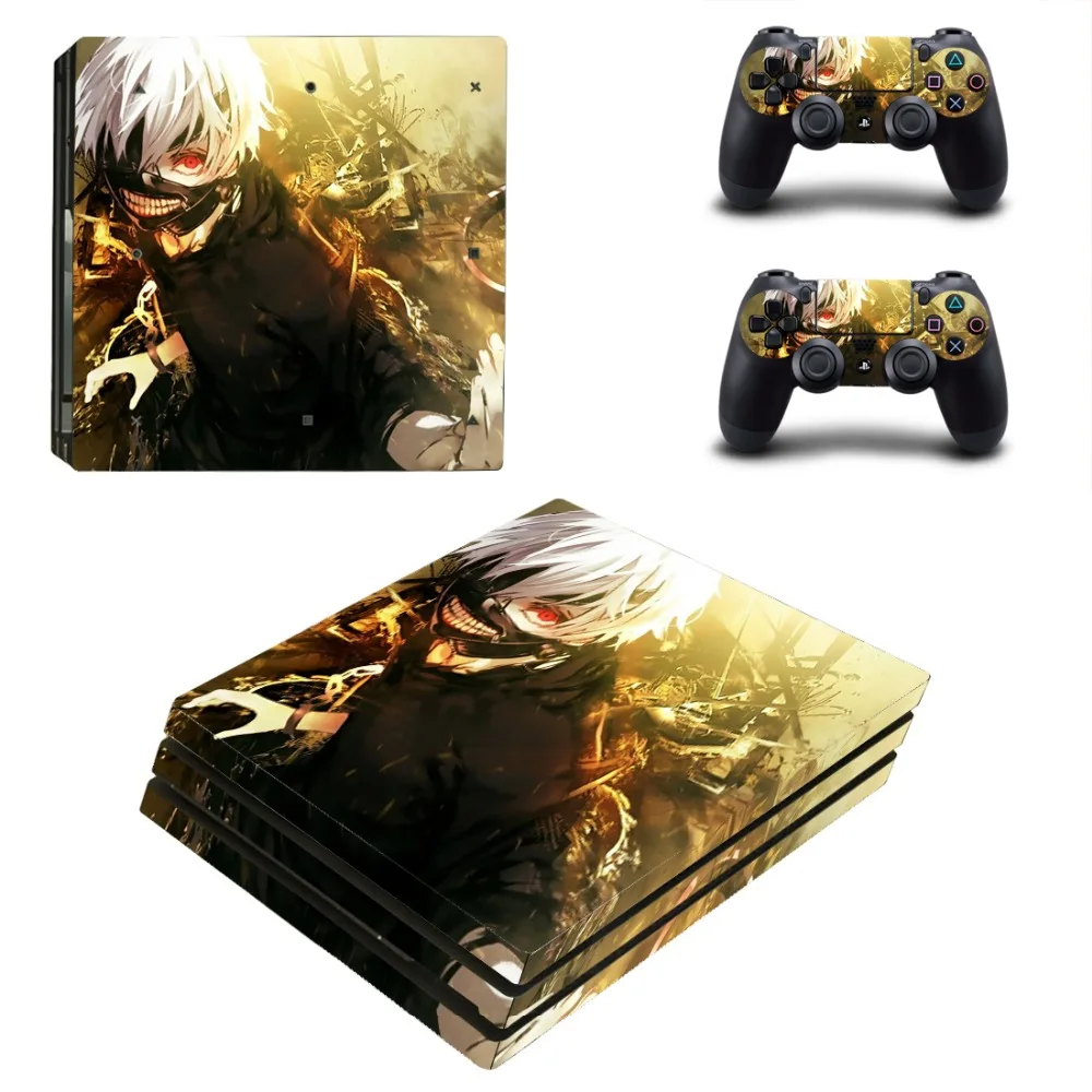 Виниловые наклейки на кожу аниме Токио вампиры PS4 Pro для консоли PlayStation 4 и 2