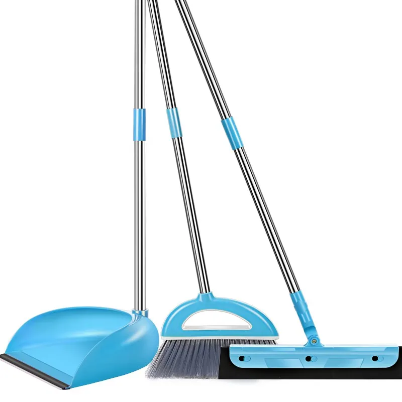 Plastic Stainless Steel Foldable Helper Mop Clean the Toilet Nonstick