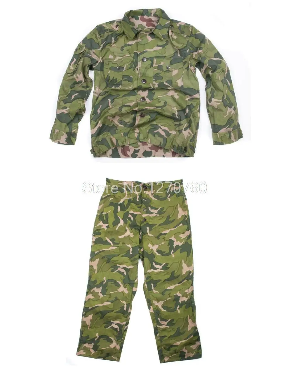 SURPLUS CHINESE ARMY 1979 REVERSIBLE JACKET & TROUSERS CAMOUFLAGE SETS ...