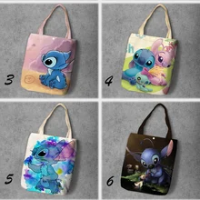 IVYYE синяя стежка модная аниме Складная Холщовая Сумка для покупок повседневные сумки на плечо индивидуальные сумки-тоут для девушек Новинка