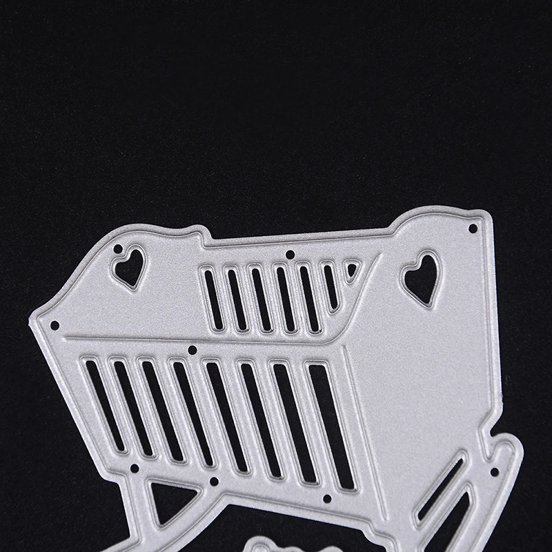 Metal Cutting Dies With Heart Pattern Toys Stencil For Scrapbooking Paper Card Making Embossing Baby Bed Metal Cutting Dies With Heart Pattern Toys Stencil For Scrapbooking Paper Card Making Embossing Baby Bed