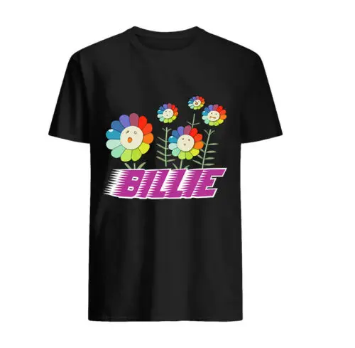 

Billie Eilish x Takashi Murakami T-Shirt gift shirt for men Funny Tee size S-3XL